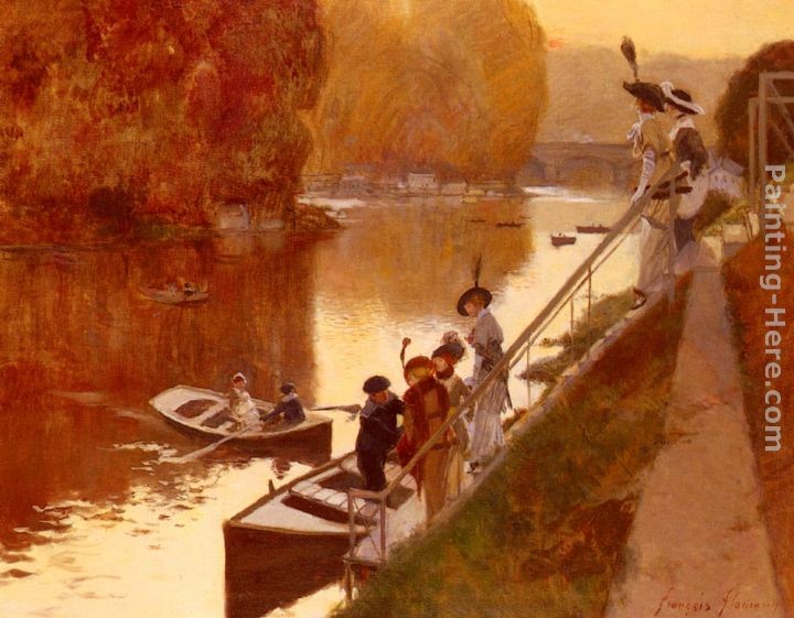 Francois Flameng Ile Pointeaux